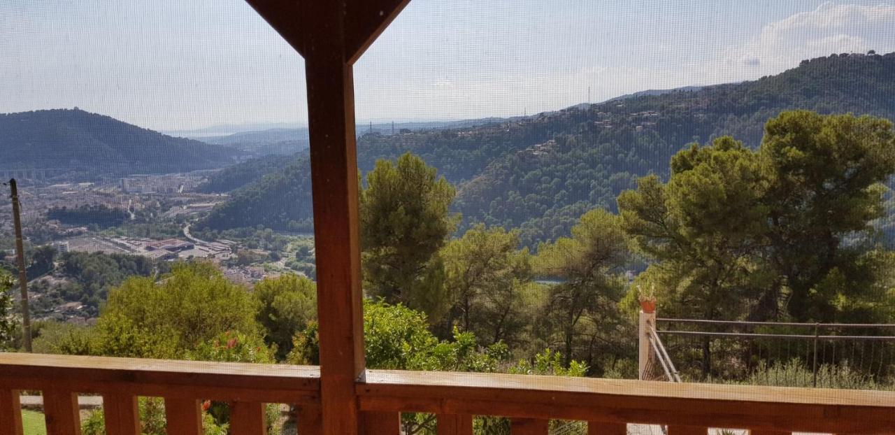 Le Chalet De La Pierreraie Cote D'Azur Piscine Terrasse Et Vue Mer Drap 外观 照片