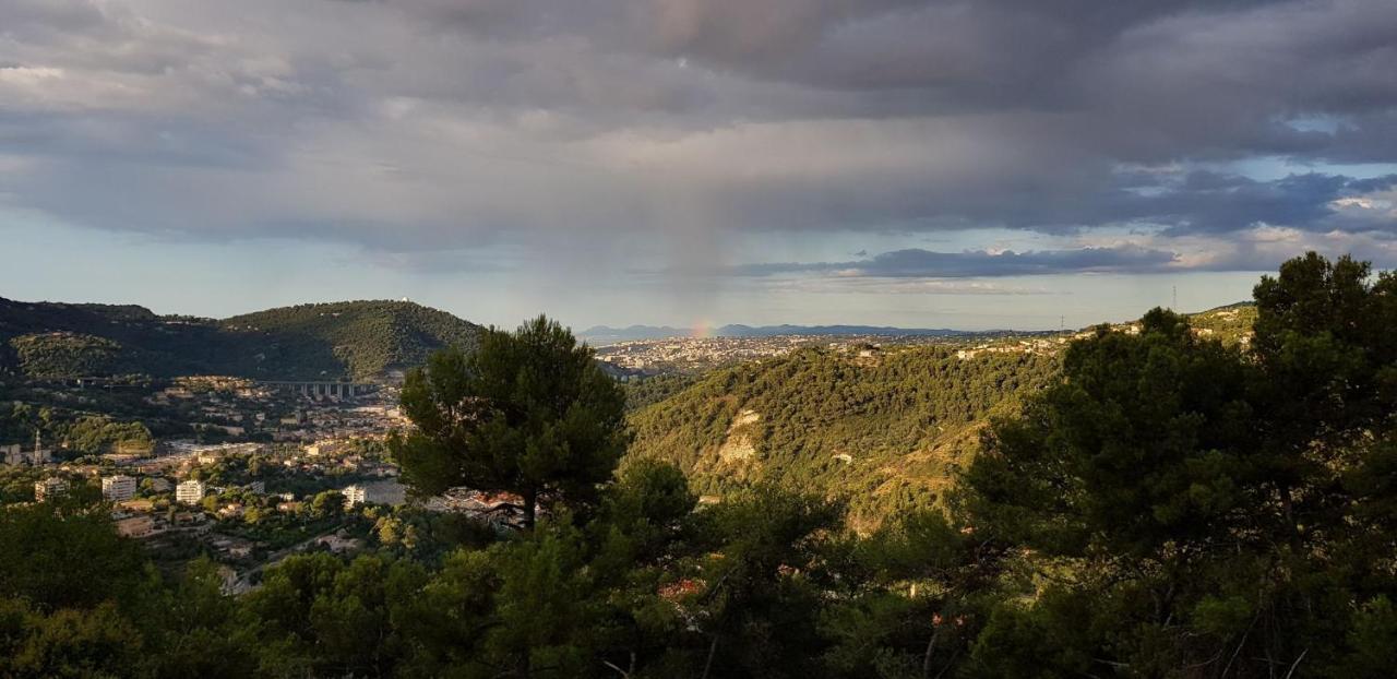 Le Chalet De La Pierreraie Cote D'Azur Piscine Terrasse Et Vue Mer Drap 外观 照片